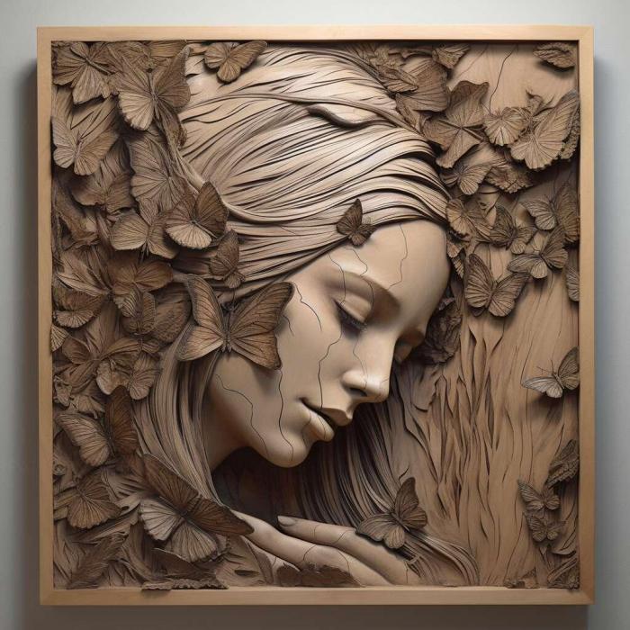 نموذج ثلاثي الأبعاد لآلة CNC 3D Art 